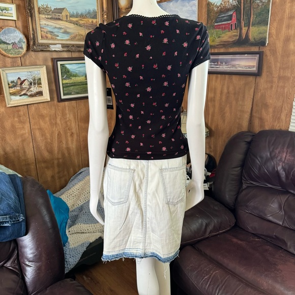 Current/Elliot Jean Skirt - Picture 2 of 4